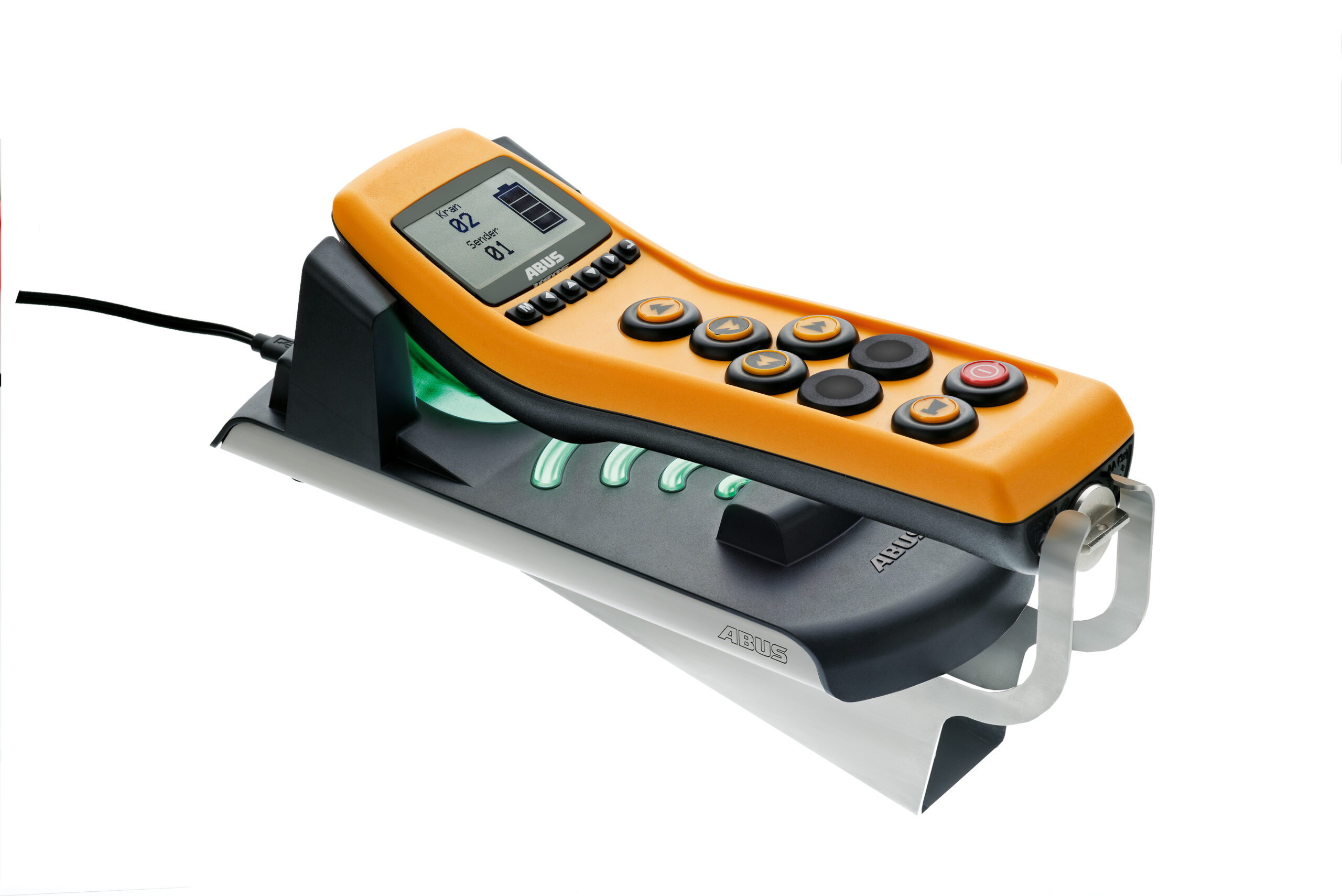 RS2623_AZ ABURemote-AC-auf-Lade-Wandhalterung-gruen